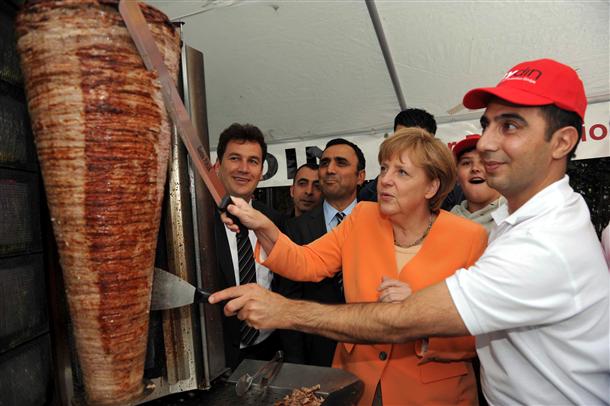 Expertly slicing Mohammed's souvlaki is all well and good...but a whole continent?